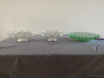 Skleněné mísy, tácy a podnosy - 2