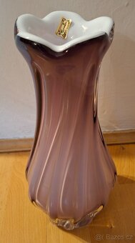 Opal.sklenena vaza - 2