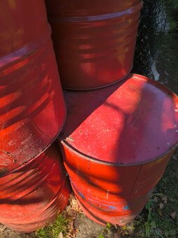 Sudy plechové 200 l - 2