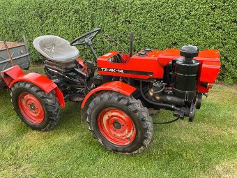 Prodám malotraktor TZ4K14 s originál vlekem - 2