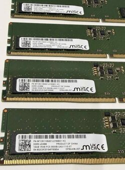 2x Micron DDR5‑5600 (2x16GB) UDIMM - 2