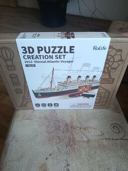 3D PUZZLE-LED ATLANTIC-za 590,-kč - 2