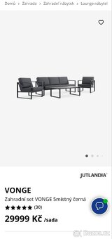 Konferenční a odkládací stolek 130cm - 2