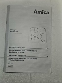 [Prodano] Sklokeramika Amica - 2