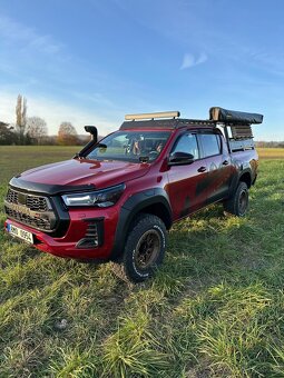 Toyota hilux roofrack zahradka atest 8sd - 2