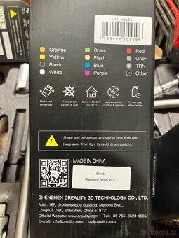 Creality 3D tisk standard resin - černý 1 kg - 2
