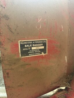 Bale bagger - balička balíku ruční - 2