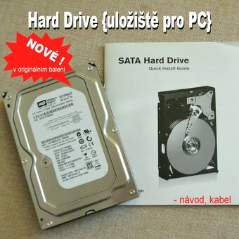 Western Digital – kvalitní pevný disk 3.5 - NOVÝ - 2