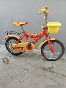 Dětské kolo s pomocnými kolečky - 2