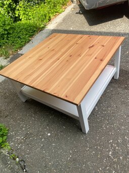 IKEA Hemnes konferenční stolek - 90x90cm - 2