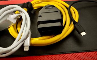 BMW ENET (Ethernet kabel)+ redukce lightning a usb-c - 2