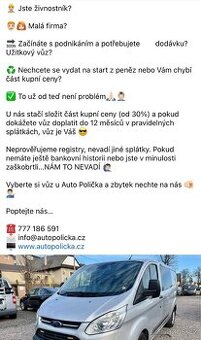 Prodej a dovoz užitkových vozů i na splátky - 2