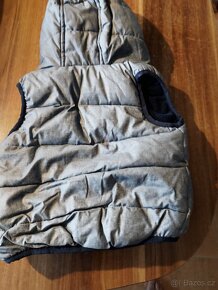 Šedá teplá vesta NEXT na 8kg (3-6 měsíců) - 2