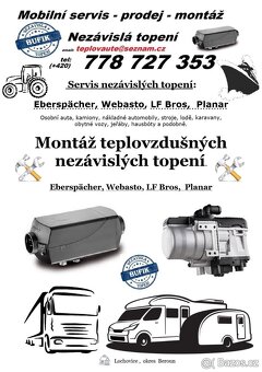 Sharan Alhambra Touran vw t5, rozšíření na nezávislé topení - 2
