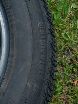 1xNová Letní pneu CONTINENTAL CONTIECOCONTACT CP 195/65 R15 - 2