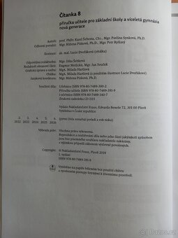 Čítanka 8 - příručka učitele, FRAUS - 2