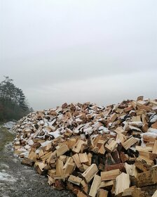 Palivové ručně SKLÁDANÉ dřevo + sypané - 2