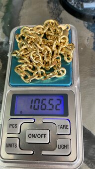 zlatý řetízek 106,50 g - 2