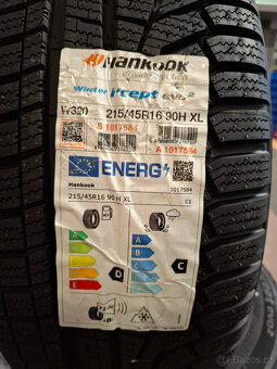 Nové zimní pneumatiky Hankook 215/45 R16 90H XL 4ks - 2