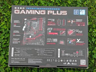 Základní deska MSI B360 GAMING PLUS + CPU i5 9400F - 2