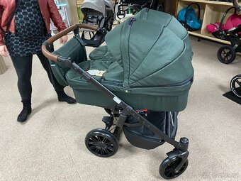 Kočárek pro dvojčata Dorjan twin,adaptér + autosedačky Cybex - 2