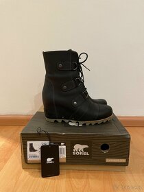 Černé kožené boty Sorel vel. 38 - 2