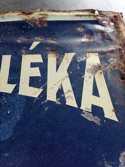 Plechová cedule - 2