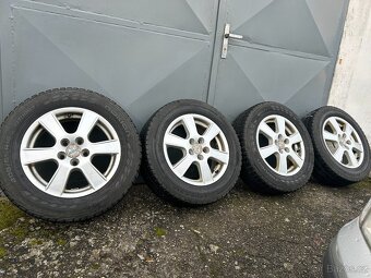 Alu kola R16 5x112 + Zimní pneu 205/65/16C Nokian, Semperit - 2