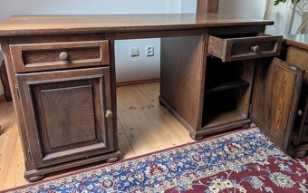 Stůl + komoda + křeslo - 2