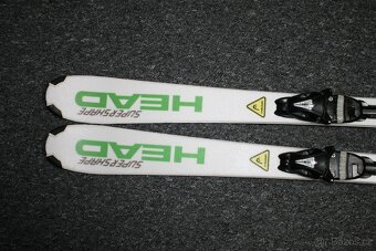 juniorské lyže Head Supershape 130 cm , lyzaky lange - 2