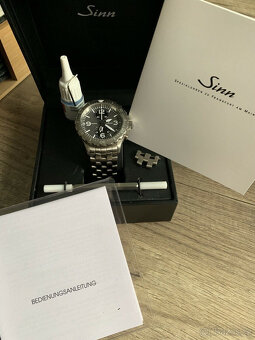 Duochronograf Sinn Diapal 757 UTC GMT - 2