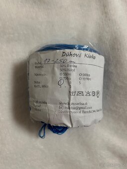 Příze Duhové klubíčka 250m - 2
