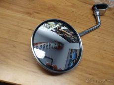 ZRCÁTKO S OBJÍMKOU CHROMOVANÉ JAWA, ČZ - NOVÉ - 2