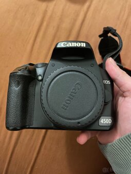 Canon EOS 450D + EF-S 18–55 + Tamron 55–200 + příslušenství - 2