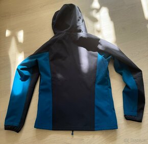 Dětská turistická softshellová bunda 12-13 let - 2