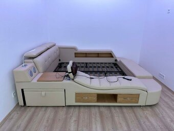 Luxusní postel s masážním křeslem - 2