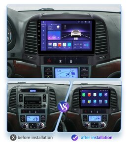 Santa Fe autorádio s Android Carplay - 2