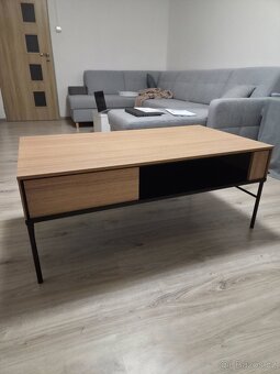 Konferenční stolek - dub linear - 2