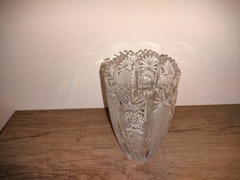 Broušená váza 20,5 cm - 2