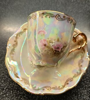 2 šálky s podšálky - 2