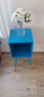 retro designový stolek cube - 2