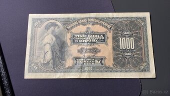 1000 kčs 1932 - vzácná - 2