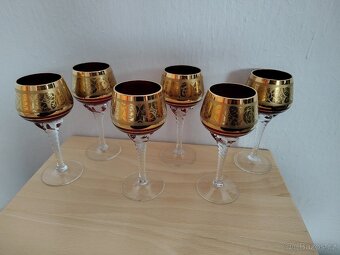 Sada retro skleniček - 2