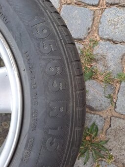 Alu kola R15 Octavia 1. generace - 2