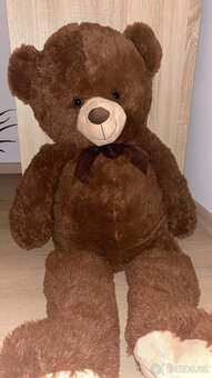 Plyšový medvěd hnědý 80cm - 2