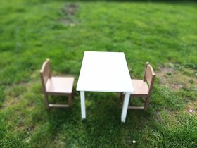 Dětský stůl a židle - 2