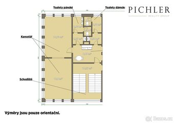 Pronájem Kanceláře 96,7 m2, Partyzánská, Praha 8 - 2