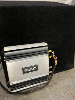 SUBWOOFER VČ. ZESILOVAČE MAC AUDIO - 2