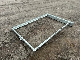 Pozinkovaný rám přívěsu 2,10x1,30m - náhradní díl - 2