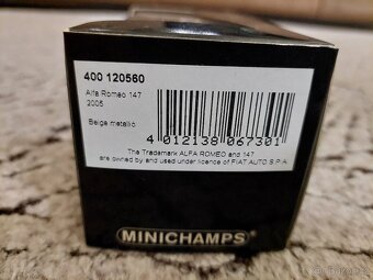 Alfa Romeo 147 facelift 2005 1:43 - Minichamps - vada - 2